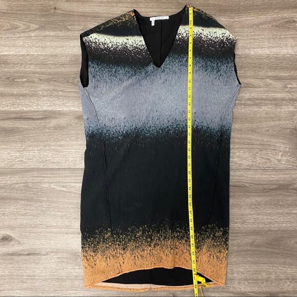 Derek Lam Ombré Shatter Crepe Dress Size S - Picture 7 of 8